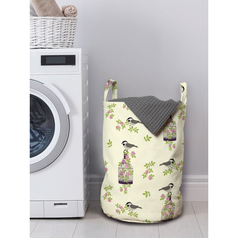Fabric Laundry Bag with Handles