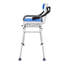 Chaise de douche coulissante à transfert de baignoire avec siège pivotant à 360 degrés 400LBS