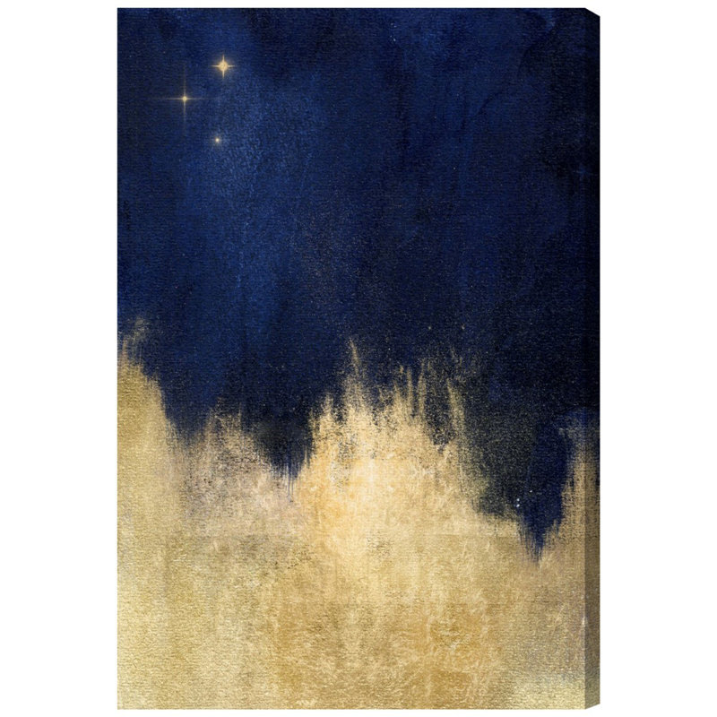 «Stars at Midnight» par Oliver Gal, reproduction sur toile, H 15 po x l 10 po x P 1,5 po