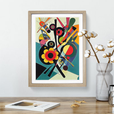 Unique Flowers Abstract No.2 - Single Picture Frame Print