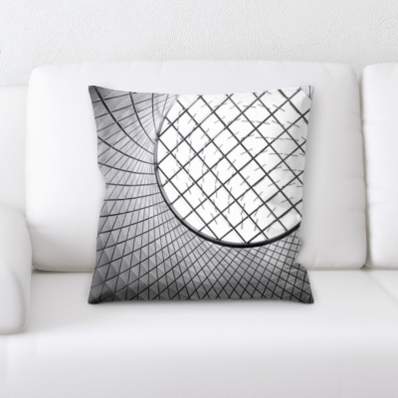 Microsuede Reversible Throw Pillow