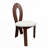 Teddy Upholstered Solid Wooden Dining Chairs