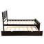Lit plate-forme avec lit gigogne-1446810757