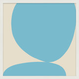 Blue Ink 2 By Lee Lessem - Framed Wall Art
