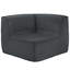 Canapé d'angle en tissu gris anthracite Align-154638122
