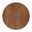 Table d'appoint contemporaine de style Mid-Century avec pieds fuselés, finition noyer chaleureux et fabrication durable