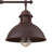 3 - Light Linear Kitchen Island Dome Pendant-271507723