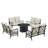 Okairy 8 - Person Patio Conversation Set with Cushions