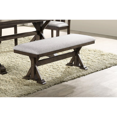Banc de salle à manger rembourré pour le salon, la salle à manger