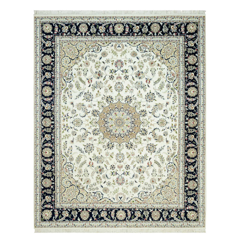 Tapis unique en laine nouvel âge Casundra 7 pi 10 po x 10 pi Casundra