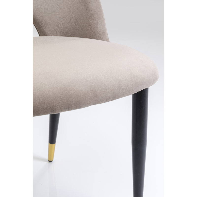 Chair Iris Velvet, Taupe