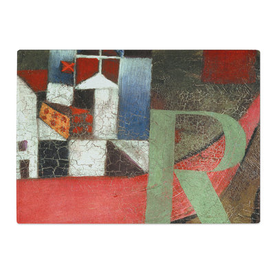 The Letter R by Paul Klee Chopping Board