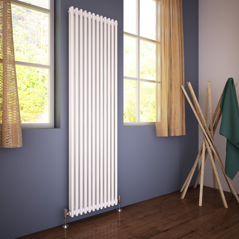 Jazlyn Vertical Traditional Colosseum Radiator, 180cm H x 56cm W x 7 cm D