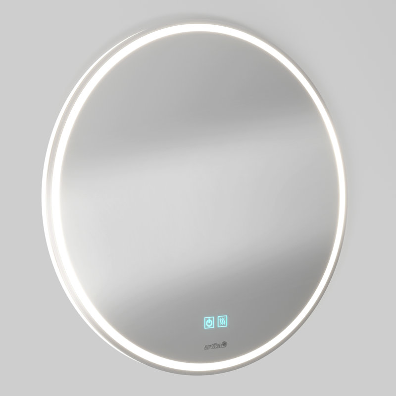 Aluminum Round Mirror