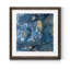 « Or indigo II », peinture sur papier encadrée-11411181-11411178