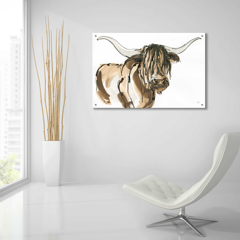 «Highlander I» par Chris Paschke, H 24 po x l 36 po x P 0,2 po