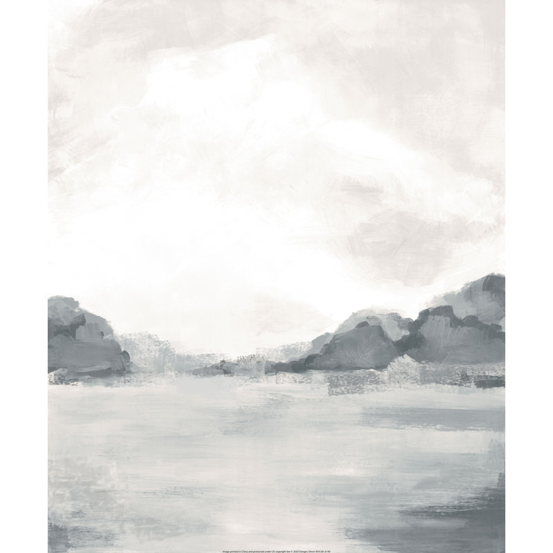 «Blue Landscape», reproduction sur toile, H 30 po x l 20 po