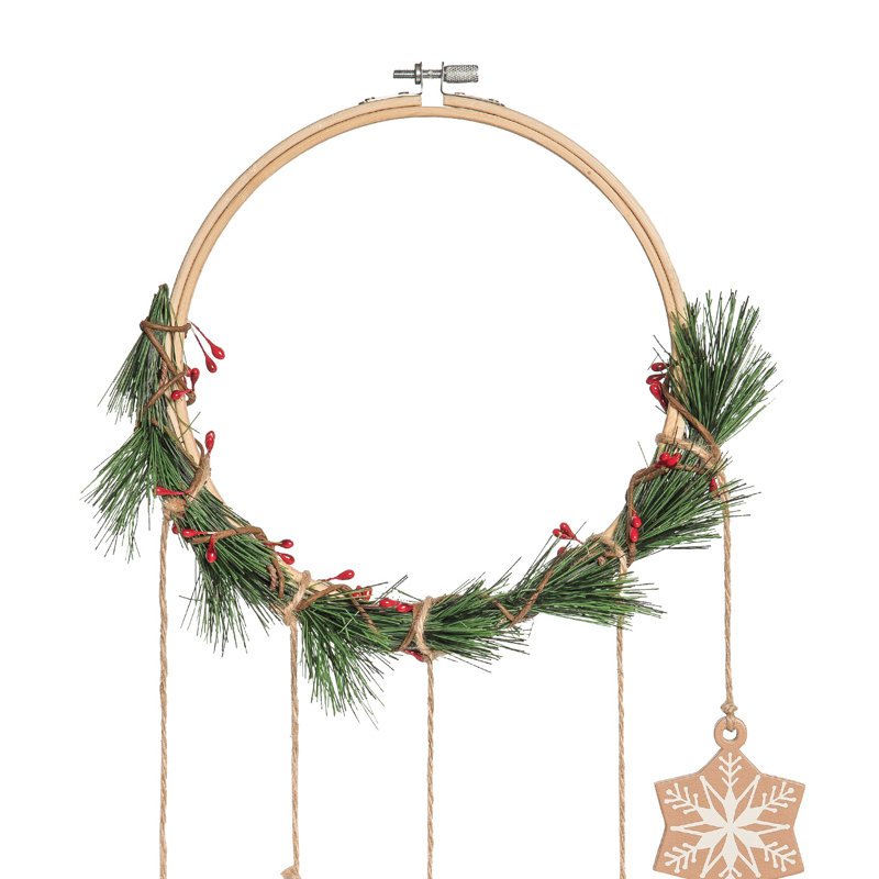 Wreath Snowflake Mobile