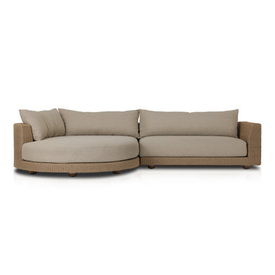 Sylvan 133.5" Wide Outdoor 2 Piece Sectional
