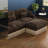 Large Modular Sofas Chenille Leopard Modern U Shaped Couch For Home