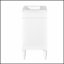 Meuble-lavabo moderne de 18 pouces avec lavabo, armoire de rangement compacte pour petits espaces, lavabo simple avec tablette réglable-1905382973