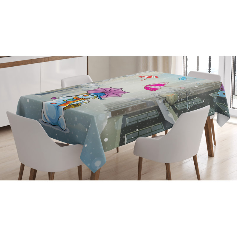 Not Monochrome Tablecloth, 140cm x 240cm