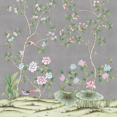 Amartya 9' L x 78" W Peel and Stick Wall Mural