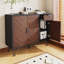 Buffet décoratif en bois avec tiroir et tablettes réglables Brian-569281170