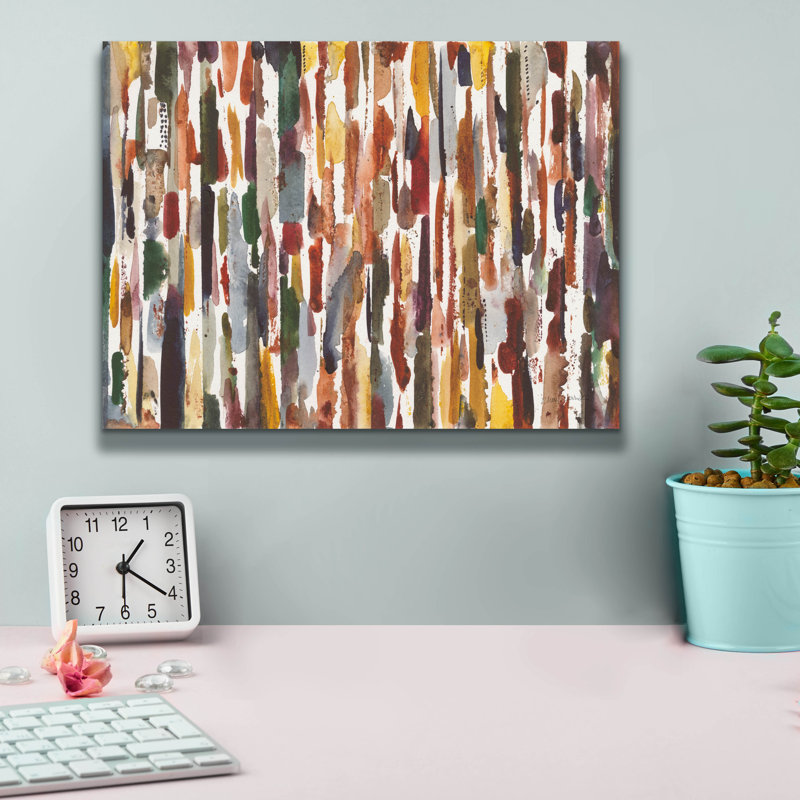  «Strata 1» par Cheryl Warrick, art mural sur toile