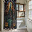 Mosaic Spooky Art - 1 Piece Standard Shower Curtain-1182223030
