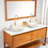 Modern 20 in. Bathroom Ceramic Vessel Sink Art Basin-109363810