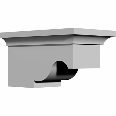 Support en uréthane H 4 po x l 4,625 po x P 7,5 po Sussex (ensemble de 4)
