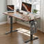 Bureau debout à hauteur réglable électrique blanc 47,2 po-118608220-118608217