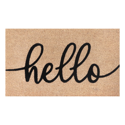 Paillasson Natural Hello