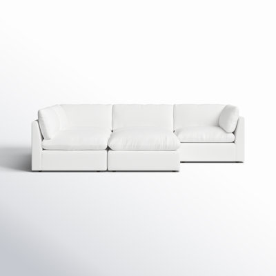 Davos Modular Upholstered Reversible Chaise L-Sectional