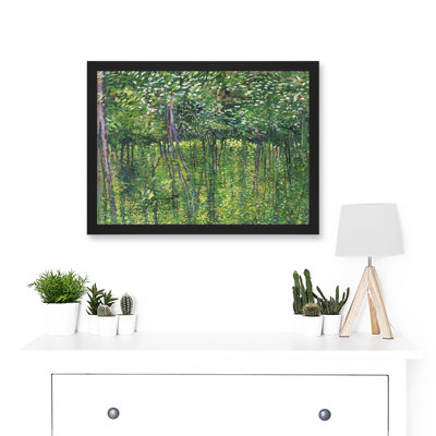 Trees And Undergrowth by Vincent Van Gogh - Single Picture Frame Painting