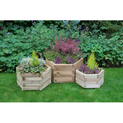 York Wood Planter Box