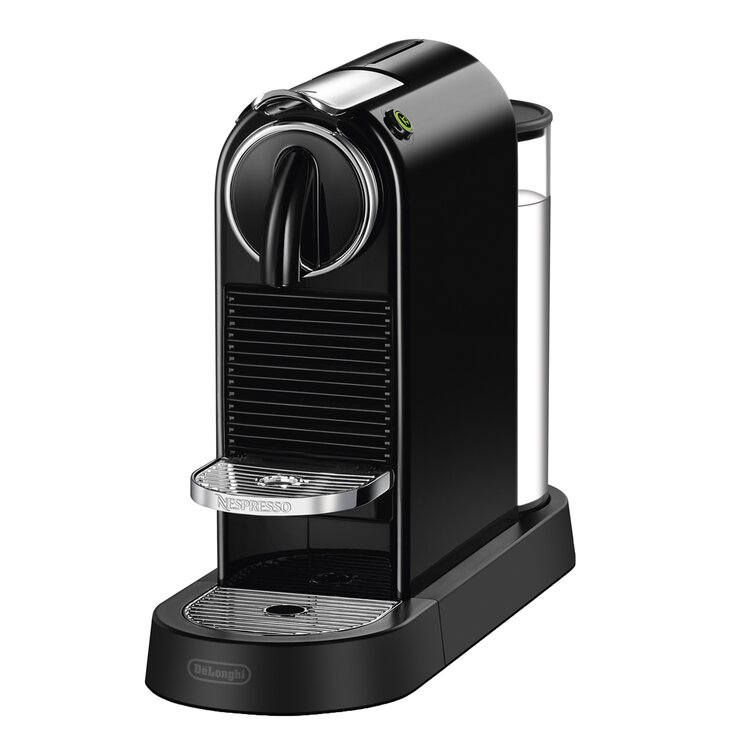 Nespresso CitiZ Coffee and Espresso Machine by De'Longhi with Milk Frother,  Black, 9.3 x 14.6 x 10.9 inches