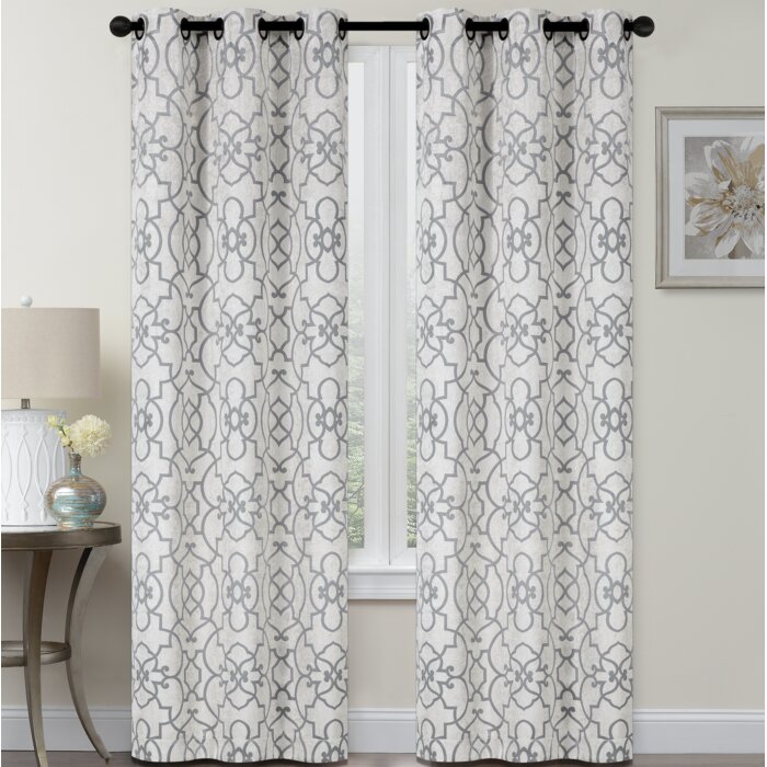 House of Hampton® Puma Polyester Blackout Curtain Pair & Reviews | Wayfair