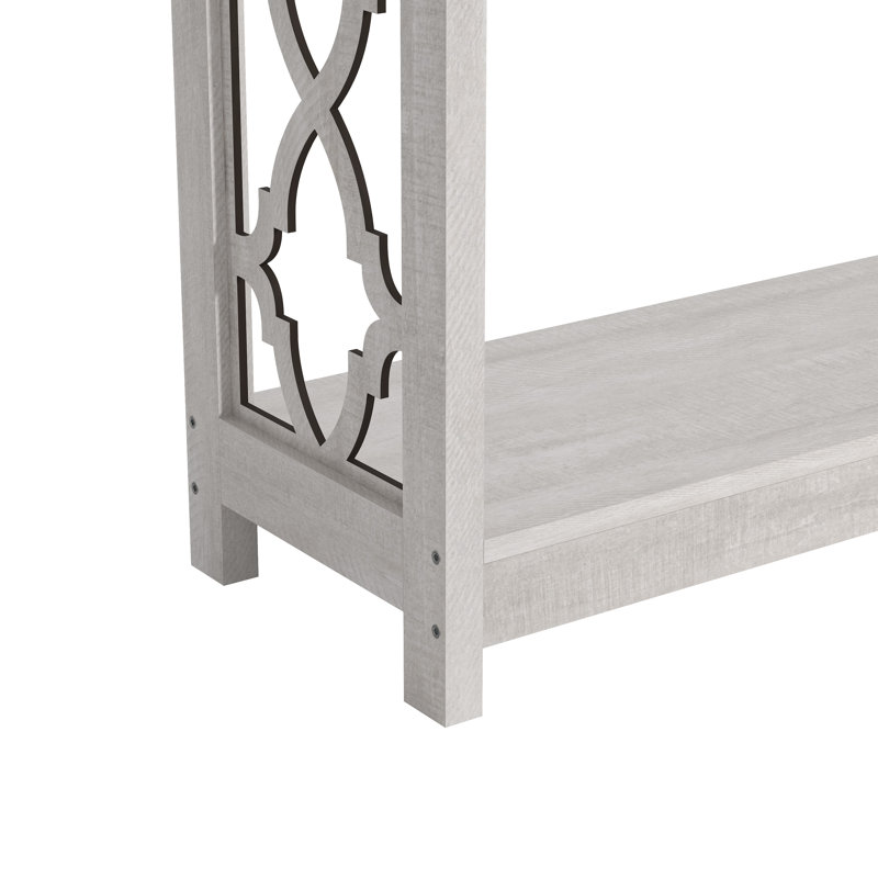 Console 38,1 po Chessani, Gris clair