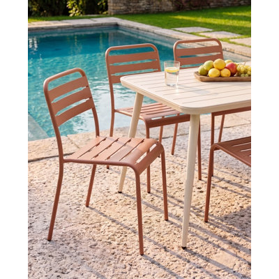 Stackable Outdoor Patio Dining Side Chair
