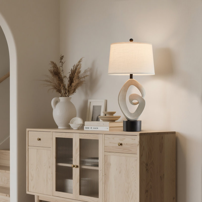 Lampe de table en résine 31,5 "