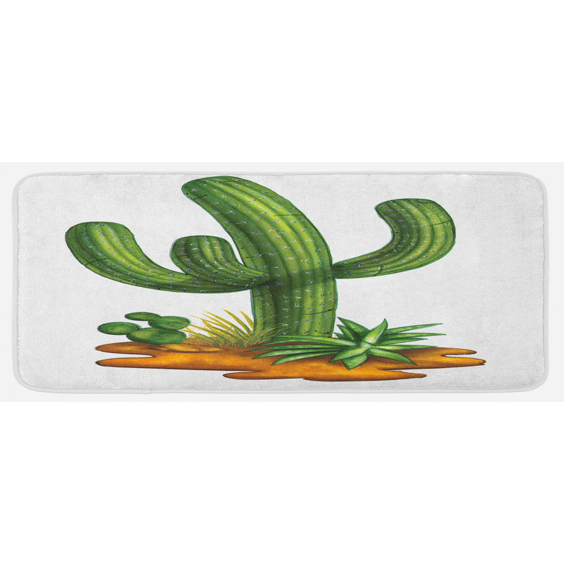 Tapis de cuisine Cactus
