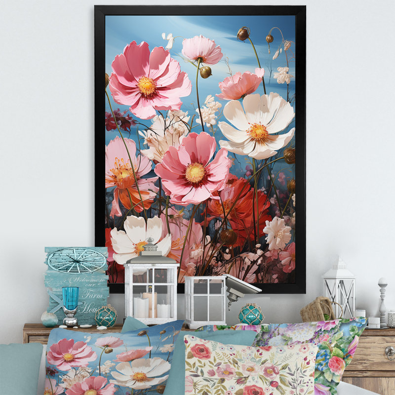 Lovinia Meadow Cosmos Dreams, Cadre photo noir, H 20 po x l 12 po x P 1 po