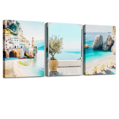 3 Piece Wrapped Canvas Print