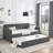 Twin Size Daybed with Twin Size Trundle-1984913118