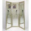 Reggie 60" W x 72" H 3 - Panel Folding Full-size Floor Dressing Mirror-202765037