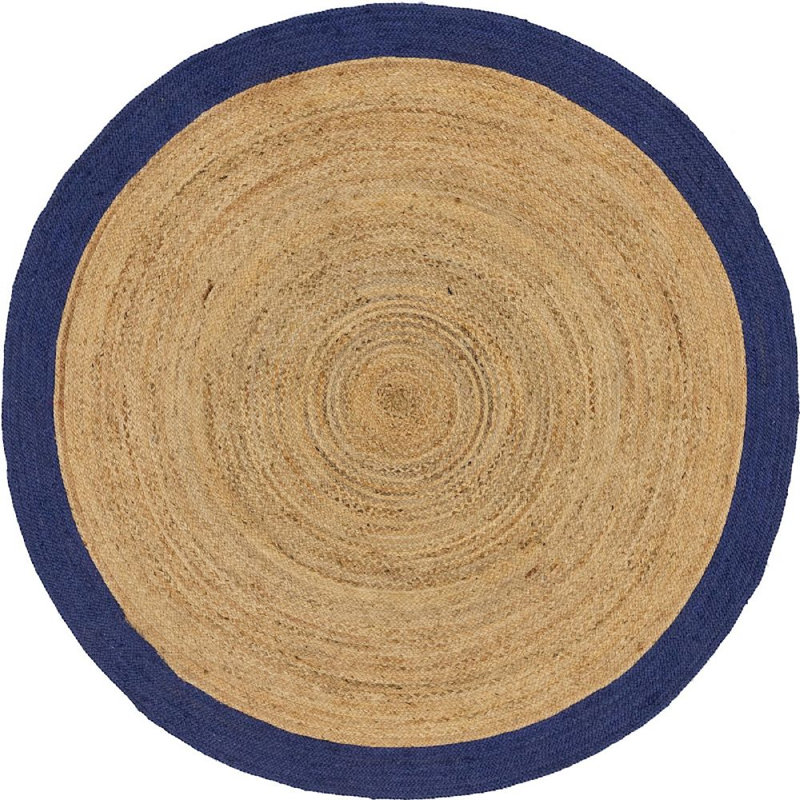 Ayako Jute/Sisal Indoor Rug, Round 8'