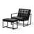 Black Faux Leather selected