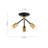 Fasnacht 3 - Light Sputnik Semi Flush Mount